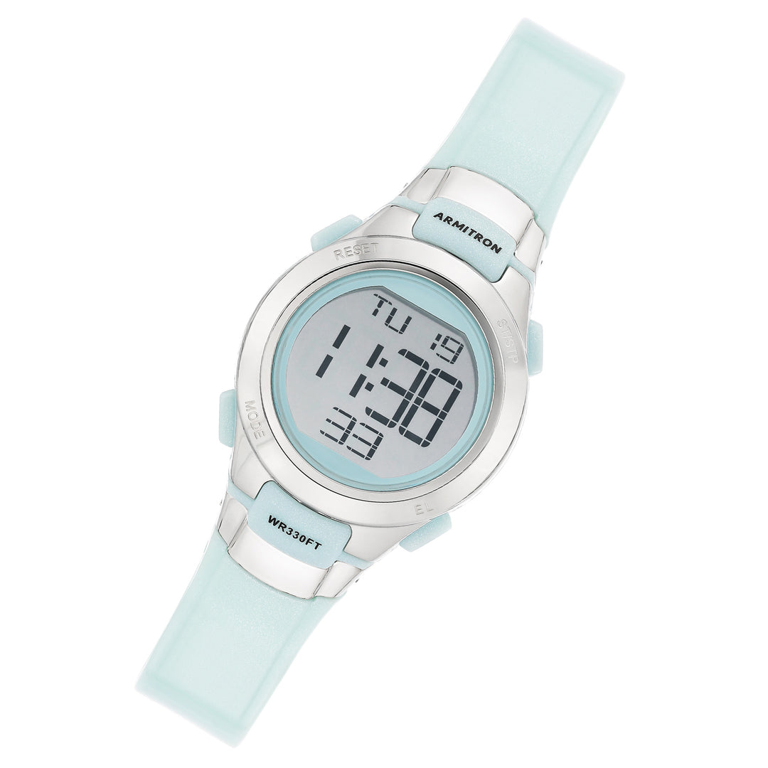 Armitron Mint Plastic Band Kids Digital Watch - 457012PMT