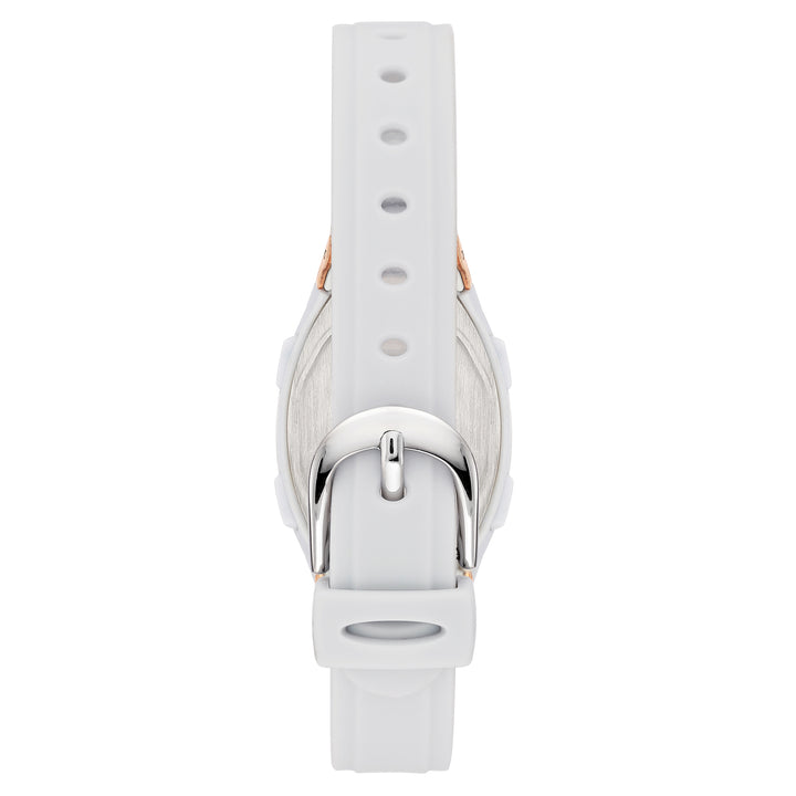 Armitron White Plastic Band Kids Digital Watch - 457034PBL