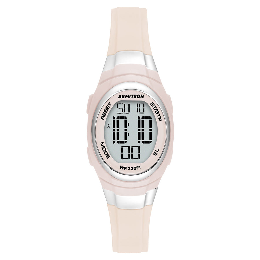 Armitron 25.00mm Pink Plastic Band Kids Digital Watch - 457034PLP
