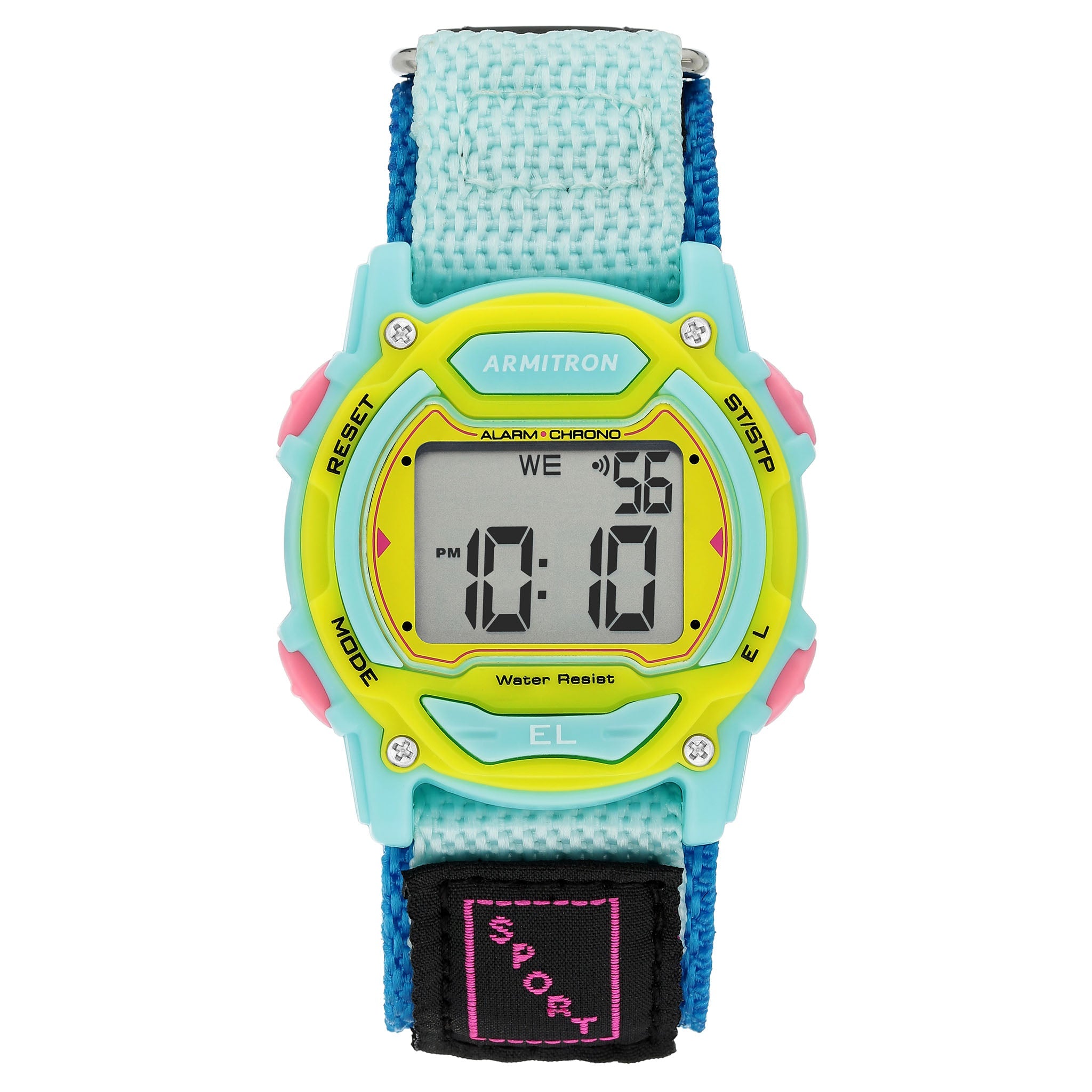 Armitron 40mm nylon Digital Watch - 457041LBL