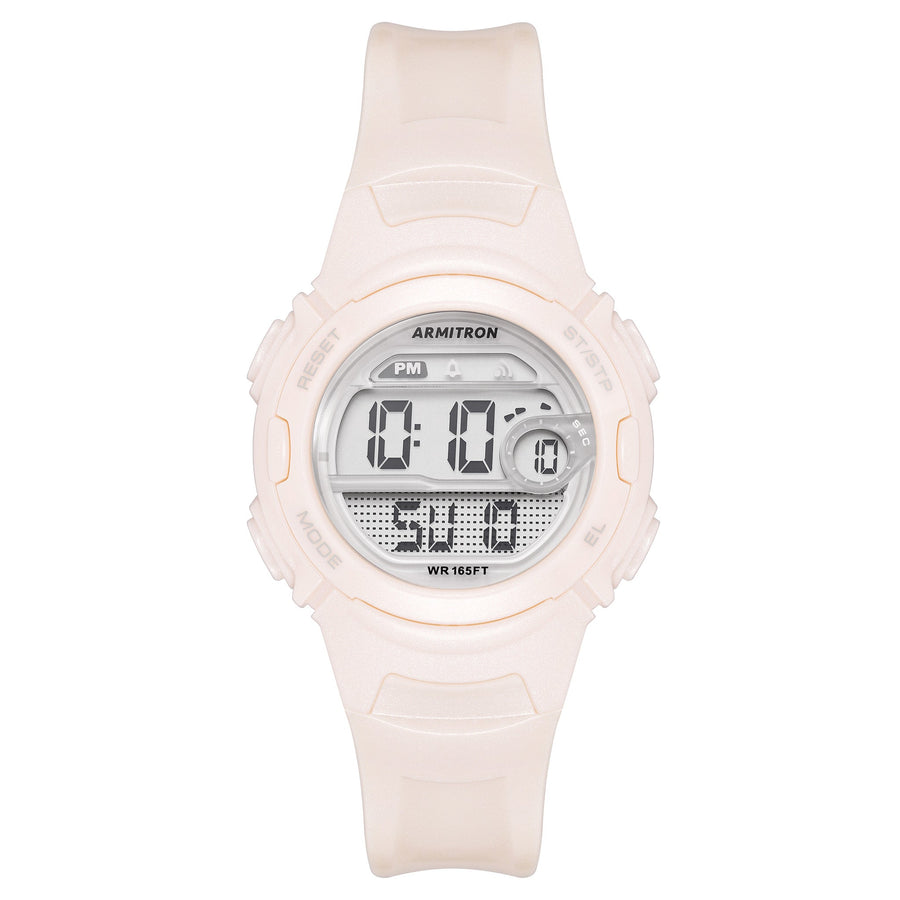 Armitron 33.50mm Pink Plastic Band Kids Digital Watch - 457088PLP