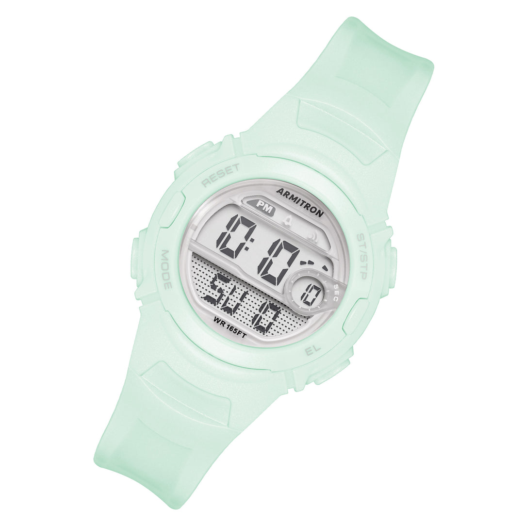 Armitron Mint Plastic Band Kids Digital Watch - 457088PMT