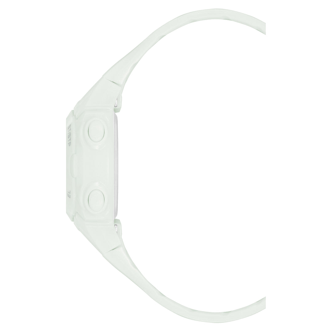 Armitron White Plastic Band Kids Digital Watch - 457088PWT