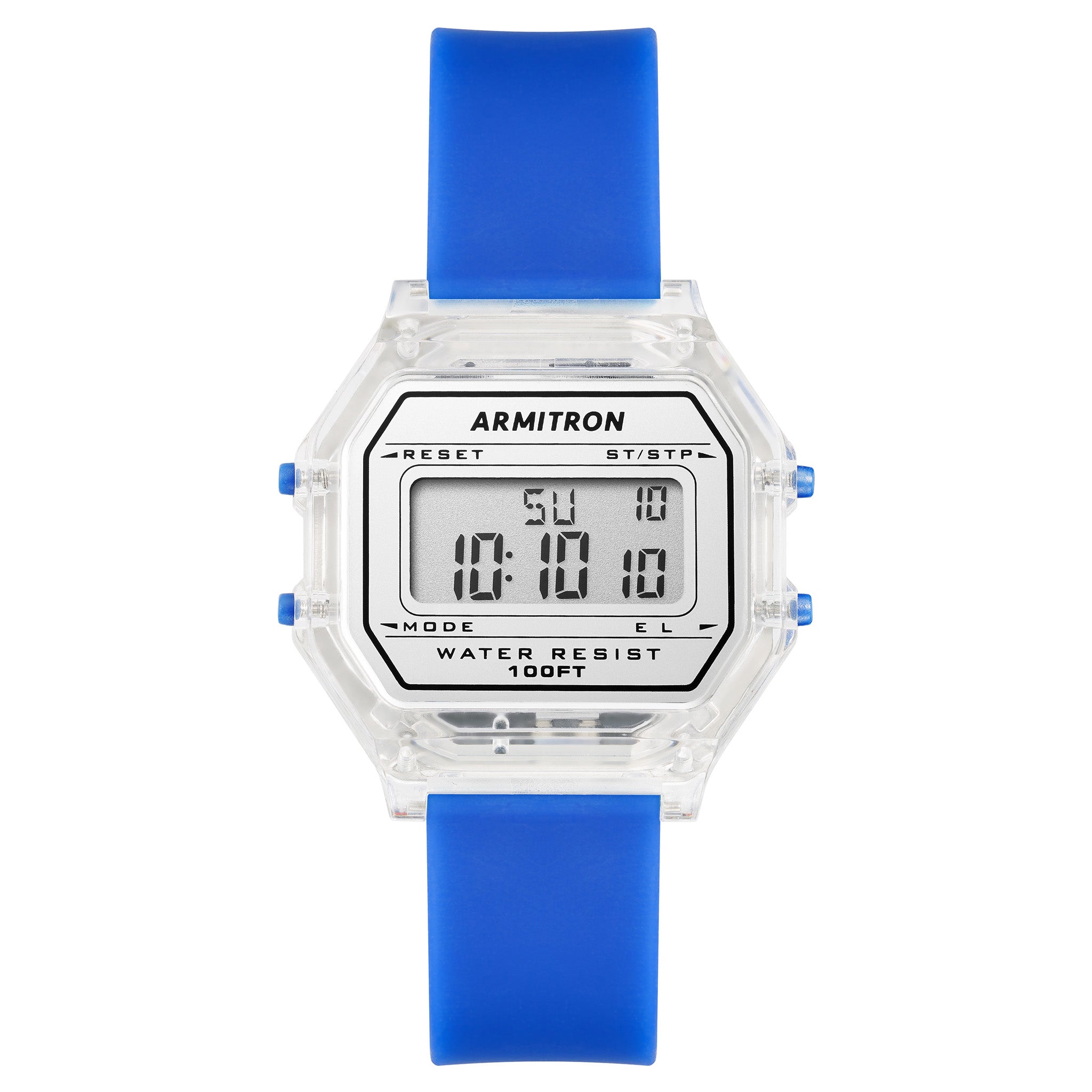 Armitron Blue Silicone Band Kids Digital Watch 457137BLU The