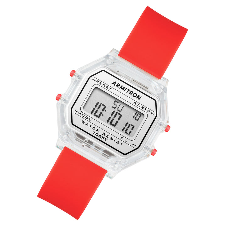 Armitron Red Silicone Band Kids Digital Watch - 457137RED