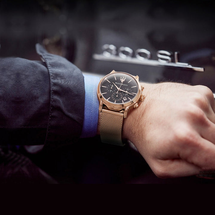 Maserati Epoca Men's Steel Mesh Watch - R8873618005
