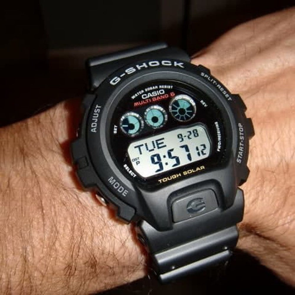 Casio G-SHOCK Tough Solar Black Digital Resin Men's Watch - G6900-1