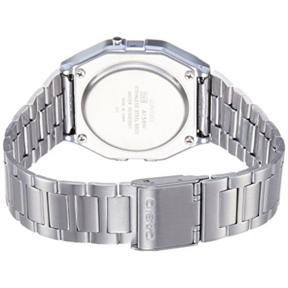 Casio Classic Stainless Steel Digital Unisex Watch - A158WA-1A