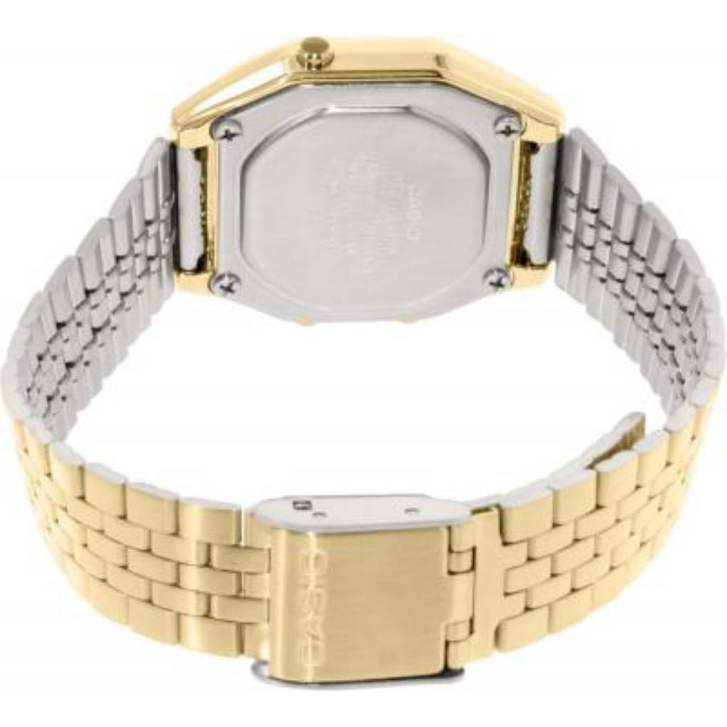 Casio Retro Gold Steel Digital Women's Watch - LA680WGA-9D
