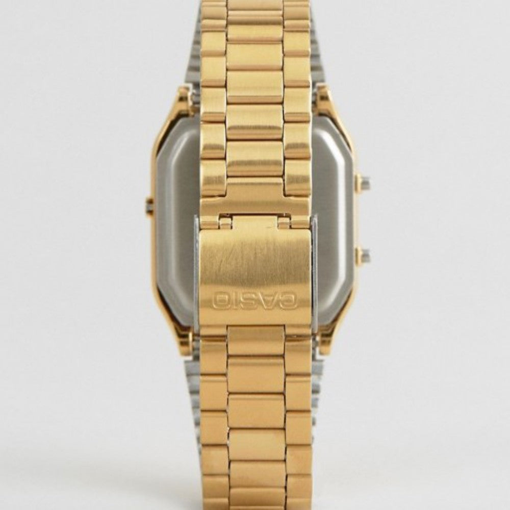 Casio Classic Gold Steel Analogue-Digital Unisex Watch - AQ230GA-9DS