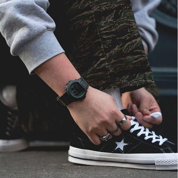 Dw6900 Casio Dw6900lu Casio G-SHOCK Men's 50mm Digital Blackout