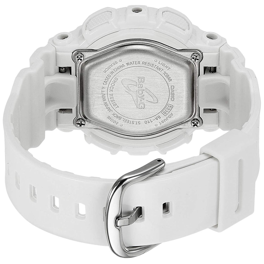 Casio BABY-G  White Digital Women's Watch - BA110-7A3