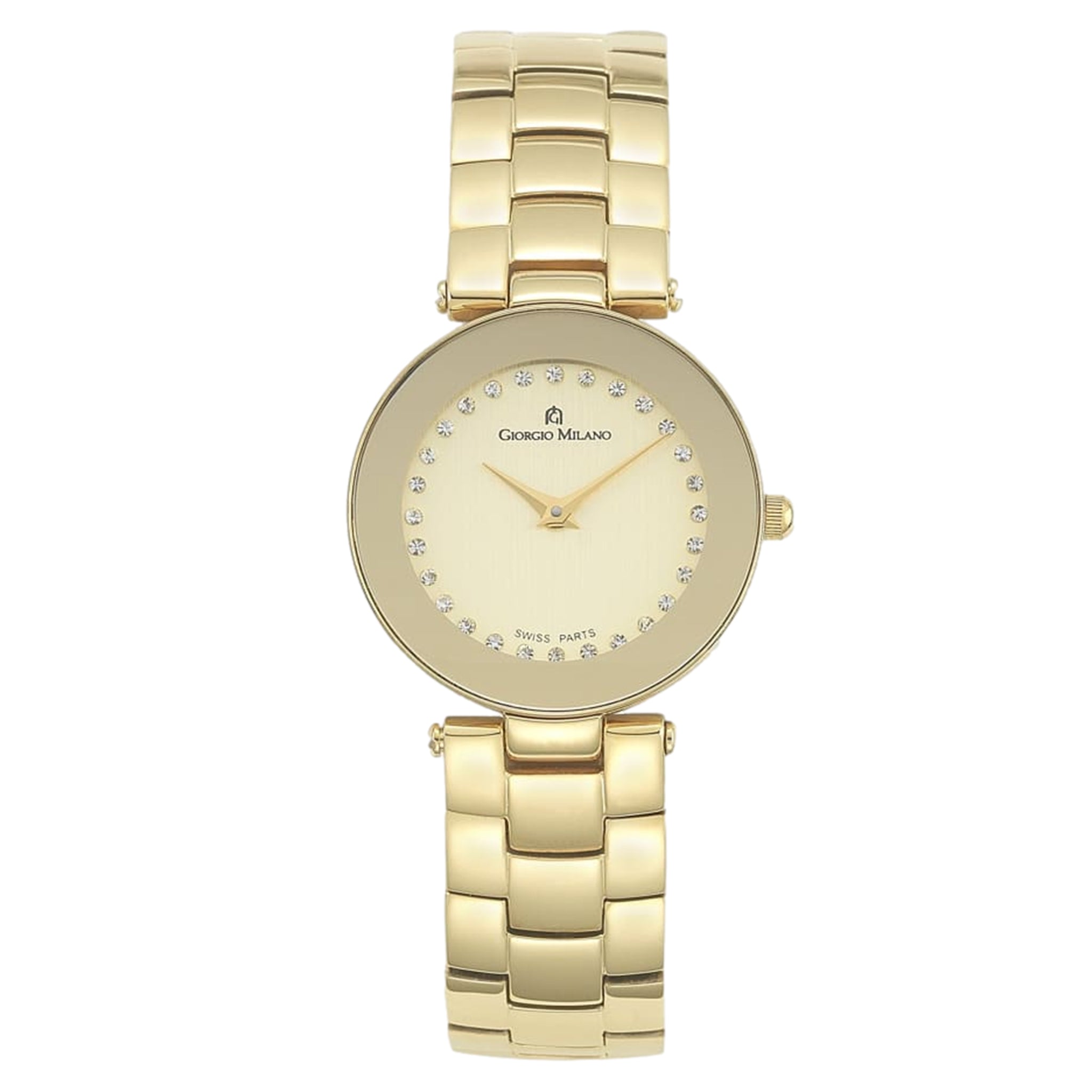 Giorgio Milano Slim Gold Steel Women's Watch - 732SG05