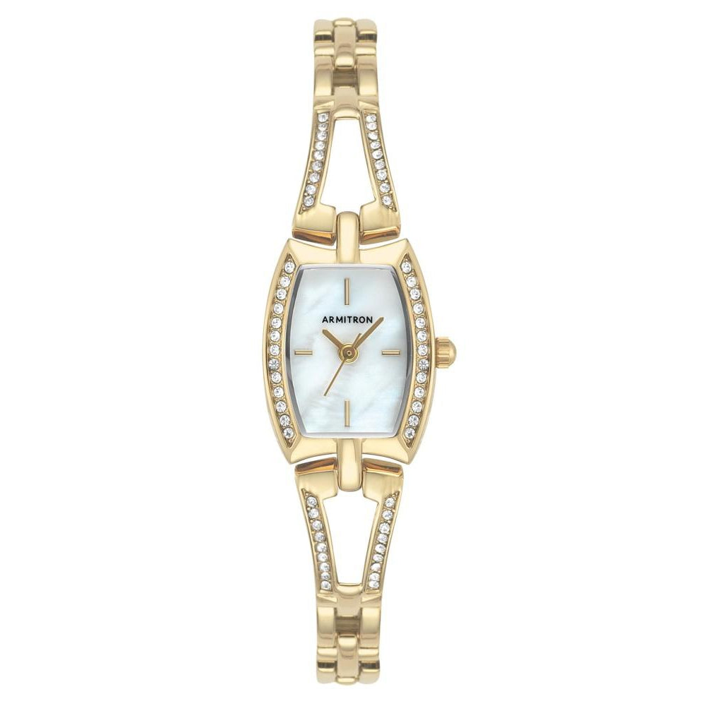Armitron Swarovski Crystal Accented Gold-Tone Women's Watch - 755502MPGP