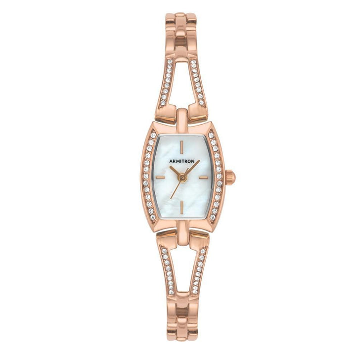 Armitron Swarovski Crystal Accented Rose Gold-Tone Women's Watch - 755502MPRG