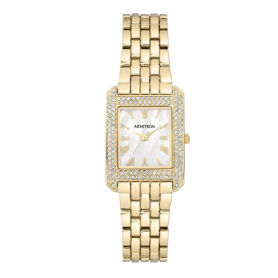 Armitron Gold Steel Women's Watch - 755575MPGP
