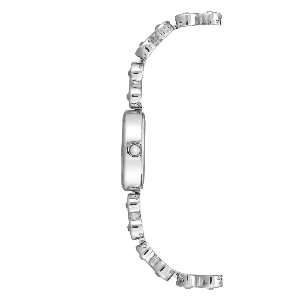 Armitron Silver Steel Women's Watch with Bracelet Gift Set - 755586MPSVST