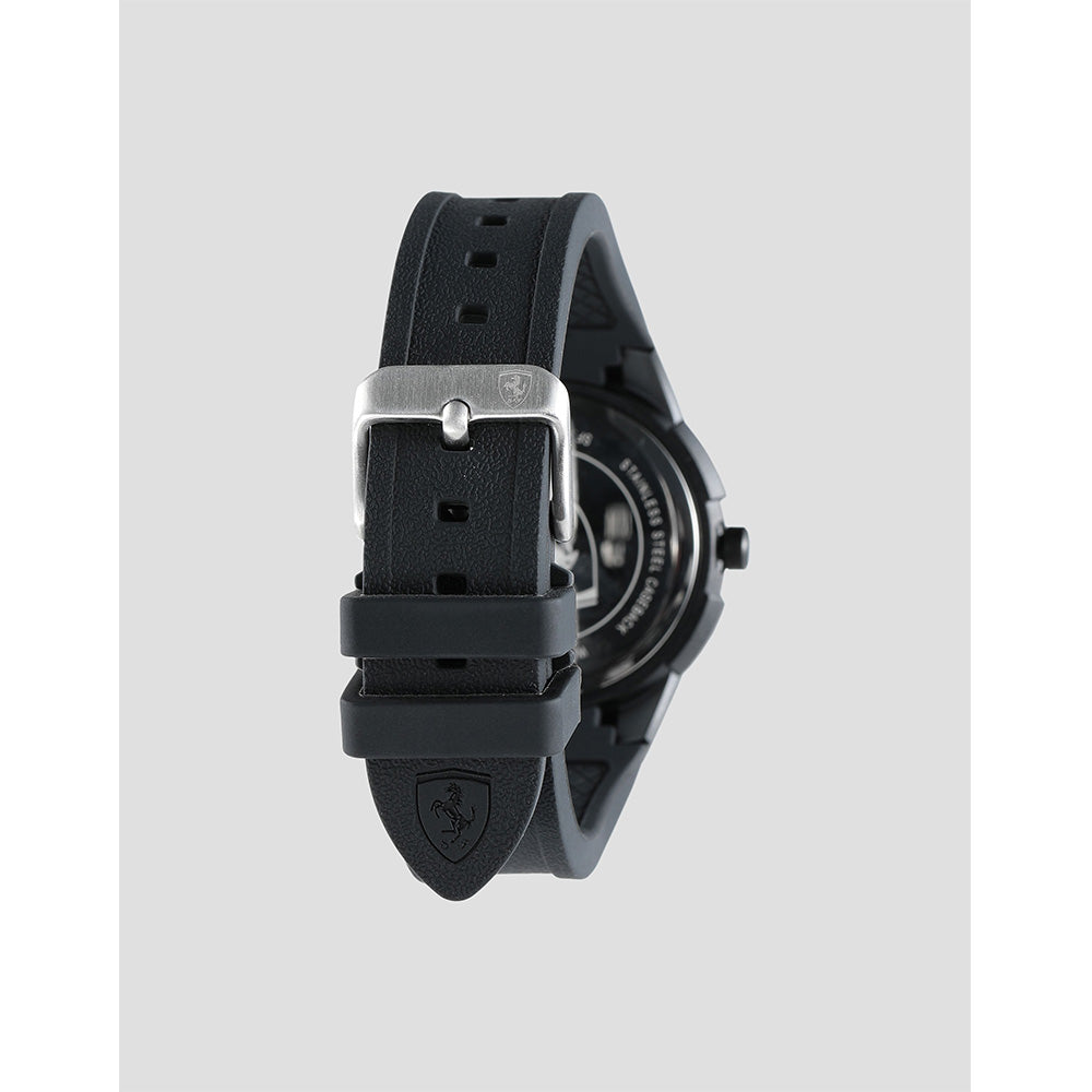 Scuderia Ferrari Apex Black Silicone Men's Watch - 830662