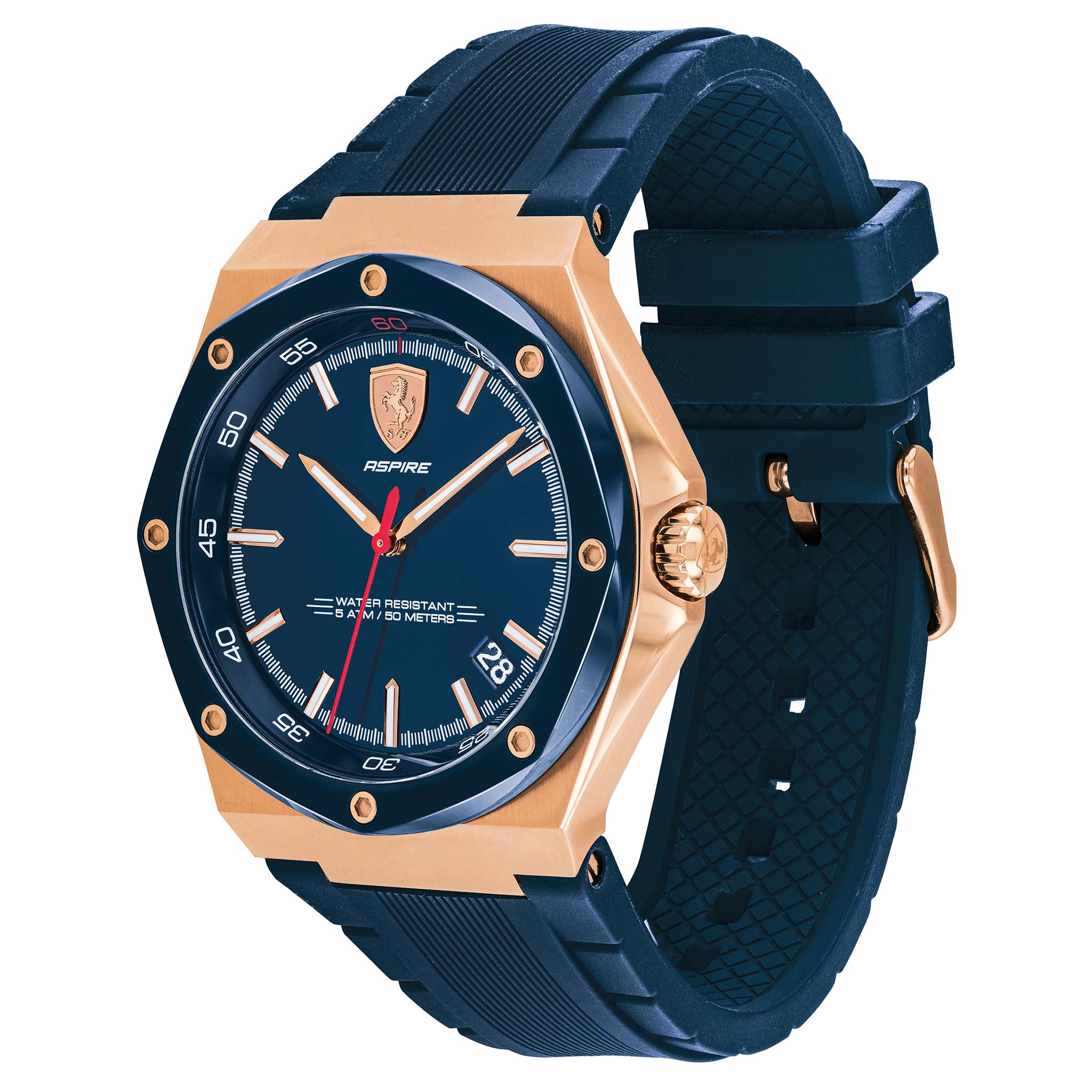 Scuderia Ferrari Blue Silicone Men's Watch - 830667