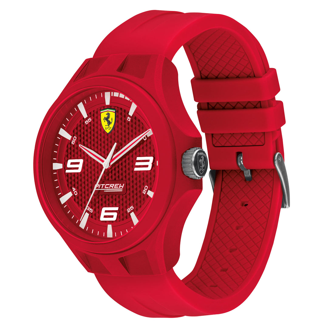 Scuderia Ferrari Red Silicone Men's Watch - 830677