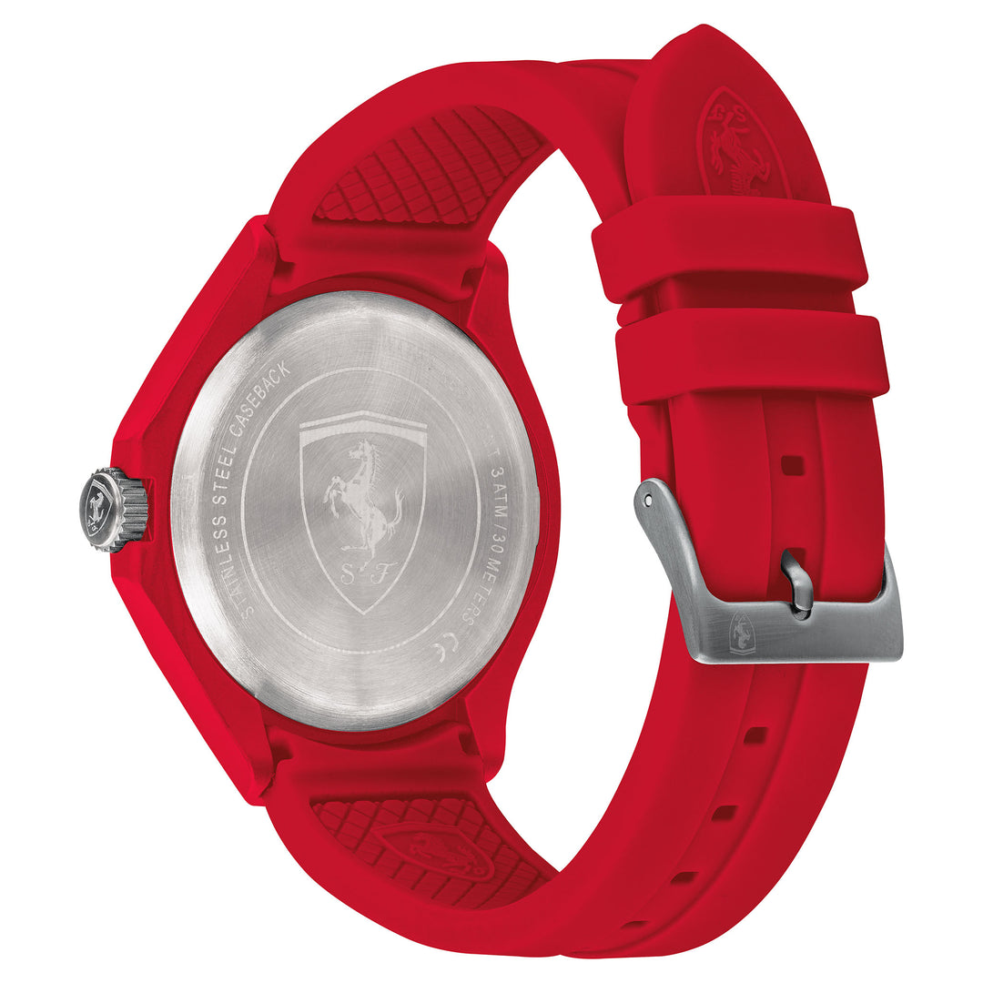 Scuderia Ferrari Red Silicone Men's Watch - 830677