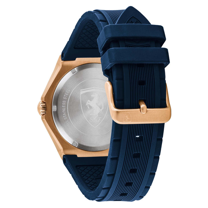 Scuderia Ferrari Aspire Blue Silicone Men's Watch - 830843