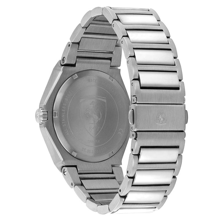 Scuderia Ferrari Aspire Stainless Steel Black Dial Men's Watch - 830846