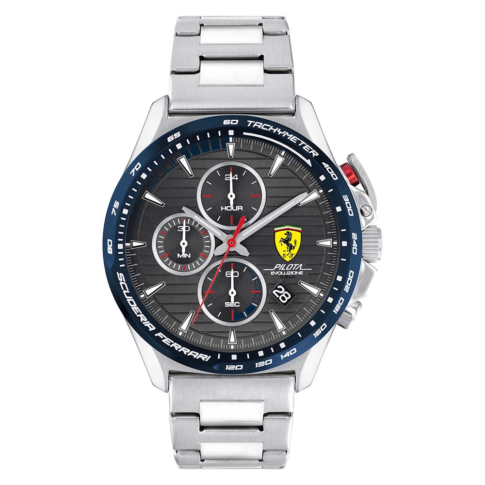 Scuderia Ferrari Pilota Evo Stainless Steel Men's Chronograph Watch - 830850