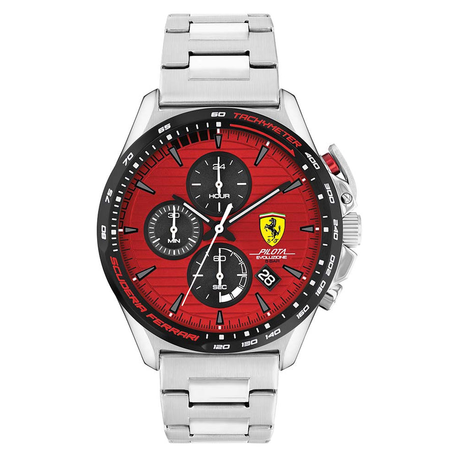 Scuderia Ferrari Pilota Evo Stainless Steel Men's Chronograph Watch - 830851