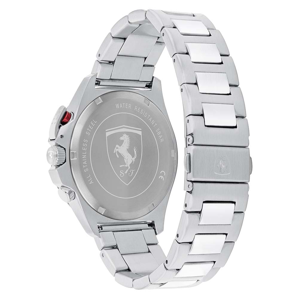 Scuderia Ferrari Pilota Evo Stainless Steel Chronograph Men's Watch - 830851