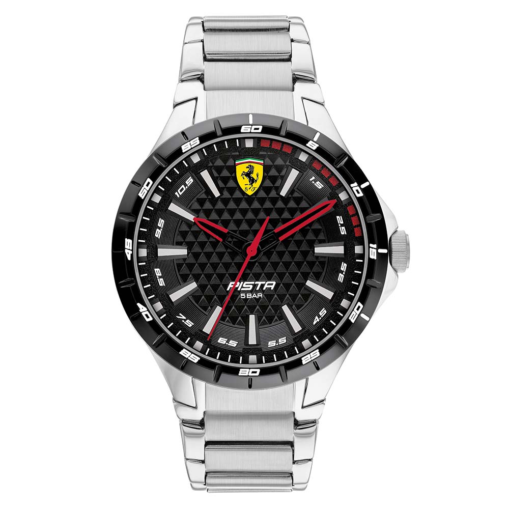 Scuderia Ferrari Pista Stainless Steel Men's Watch - 830864