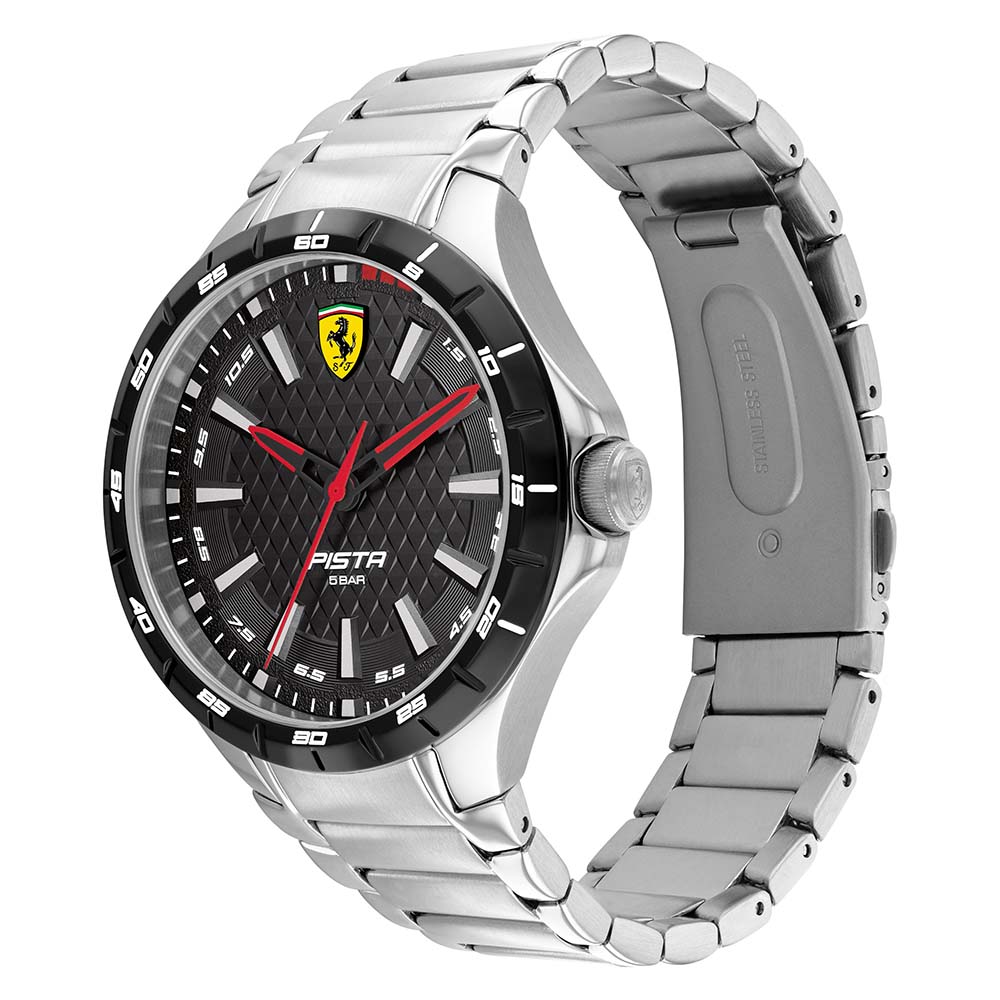 Scuderia Ferrari Pista Stainless Steel Men's Watch - 830864