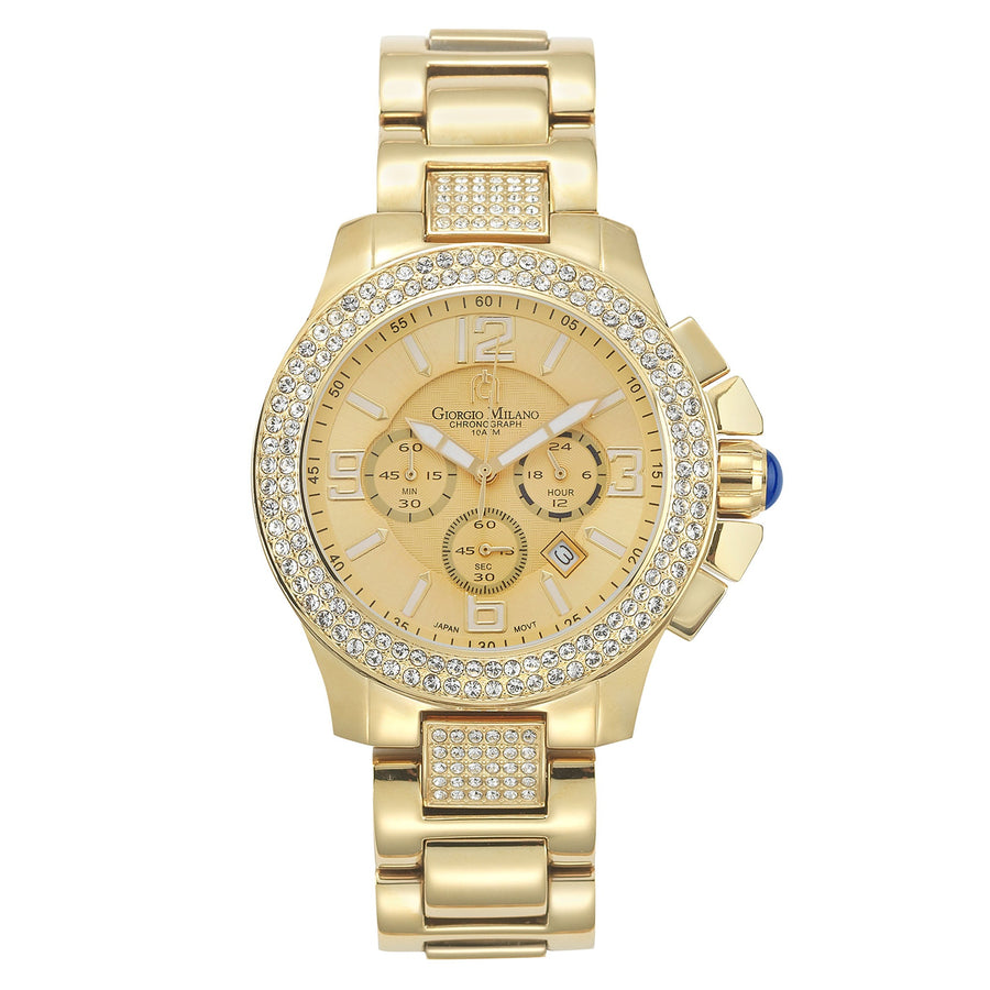 Giorgio Milano Stainless Steel Gold Unisex Watch - 839SG05