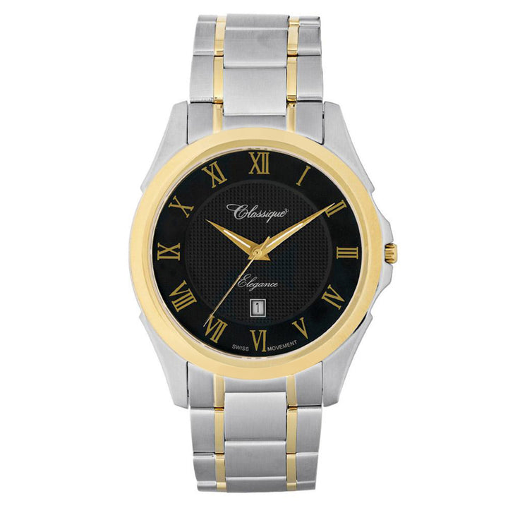 Classique Elegance Two-Tone Steel Men's Swiss Watch - 8709B
