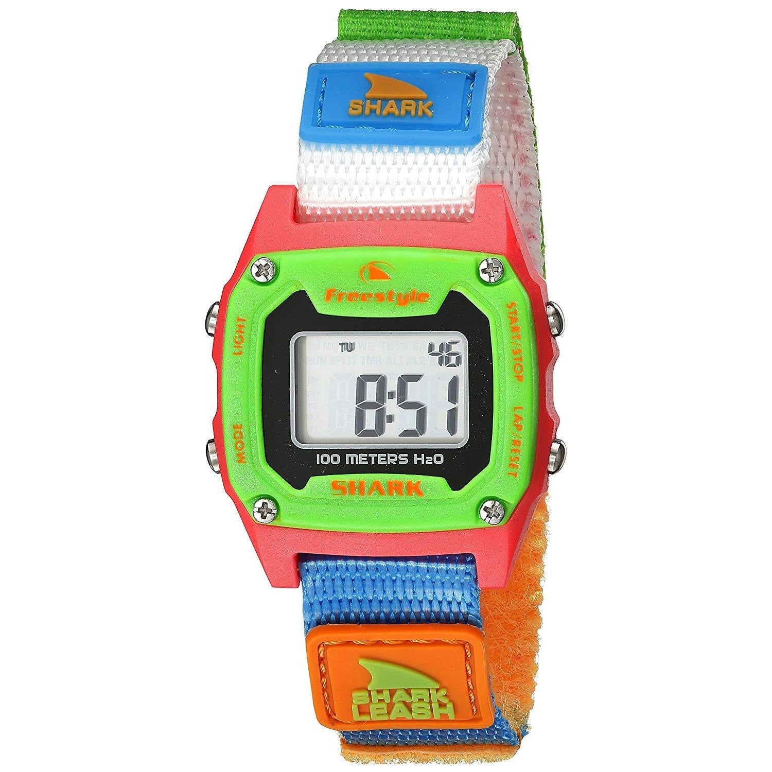 Freestyle Shark Mini Leash Black & Neon Kids Watch - 10022930
