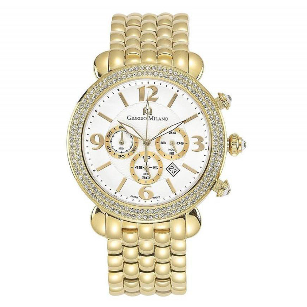 Giorgio Milano Gabriella Steel Gold Ladies Watch - 944SG02