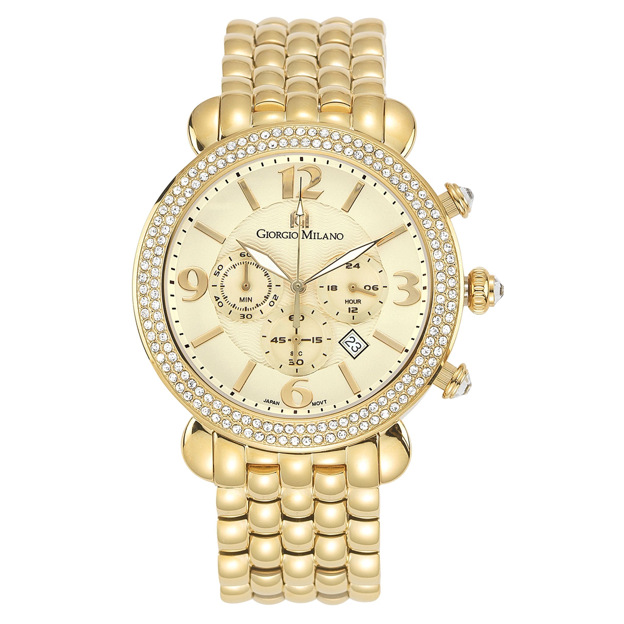 Giorgio Milano Gold Steel Champagne Gold Dial Women's Watch - 944SG5
