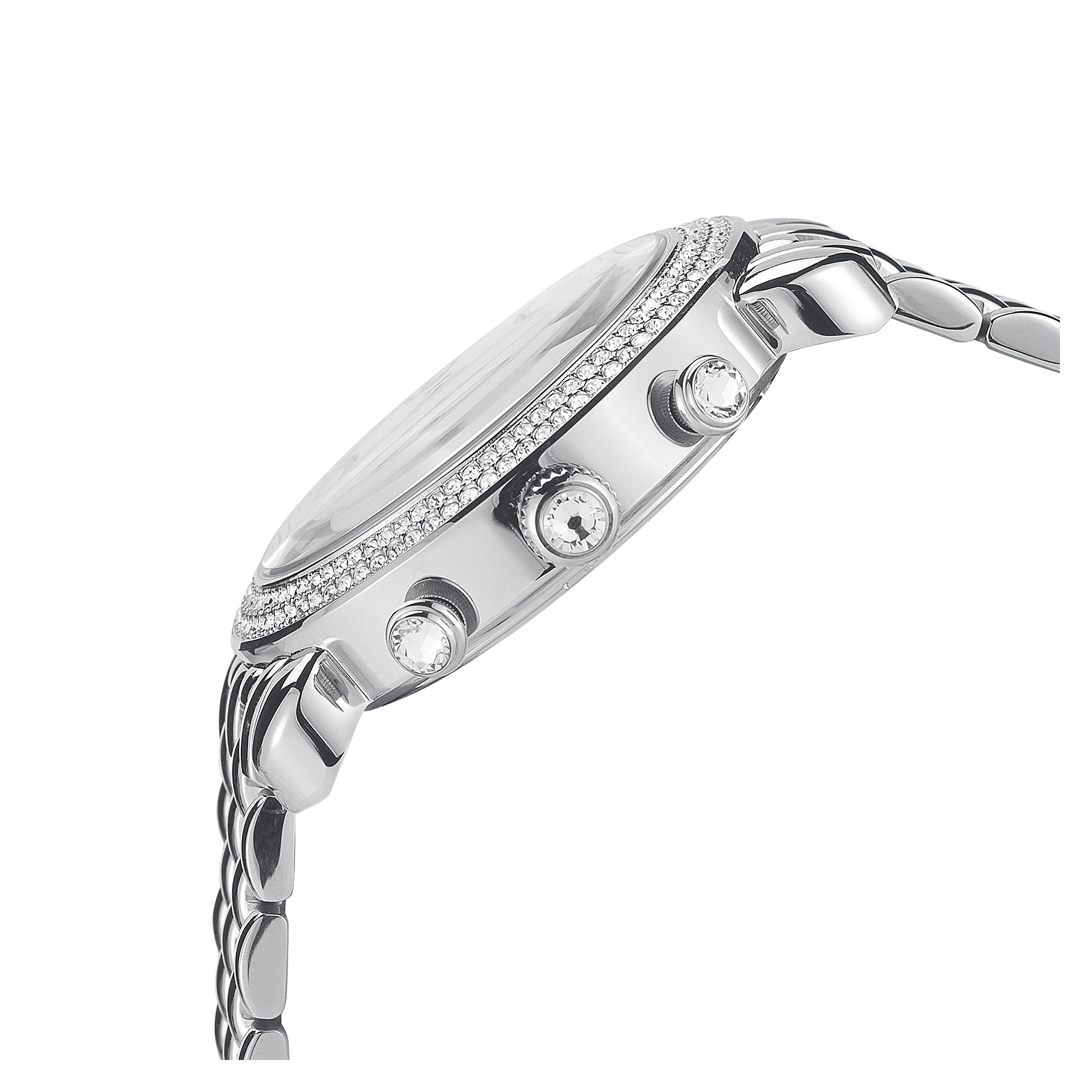 Giorgio Milano Silver Steel Chronograph Women's Watch - 944ST02