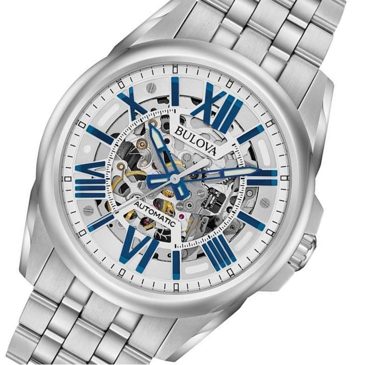 Bulova Sutton Gents Automatic Stainless Steel Men's Watch - 96A187