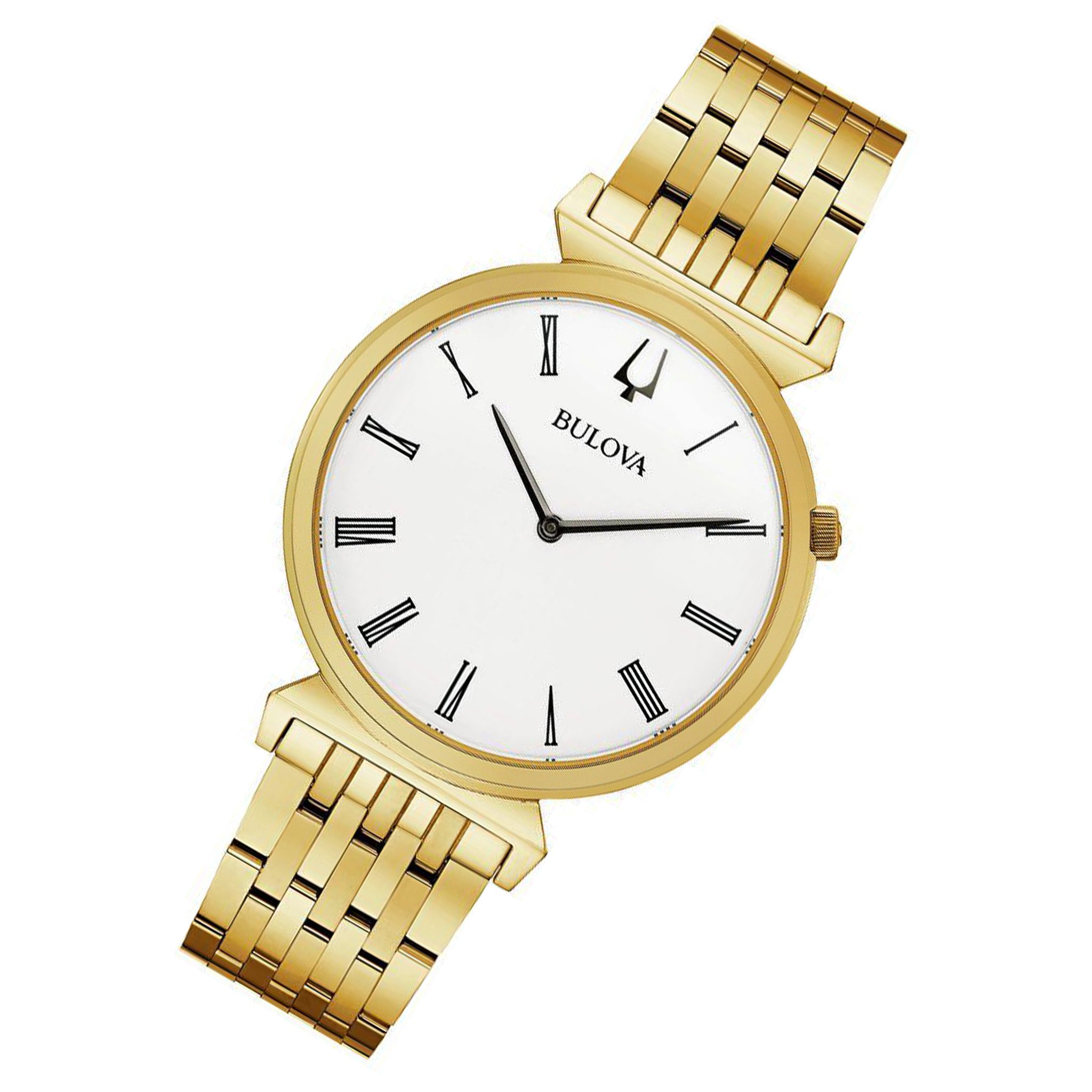 Bulova Classic Gold Steel Men's Watch - 97A153