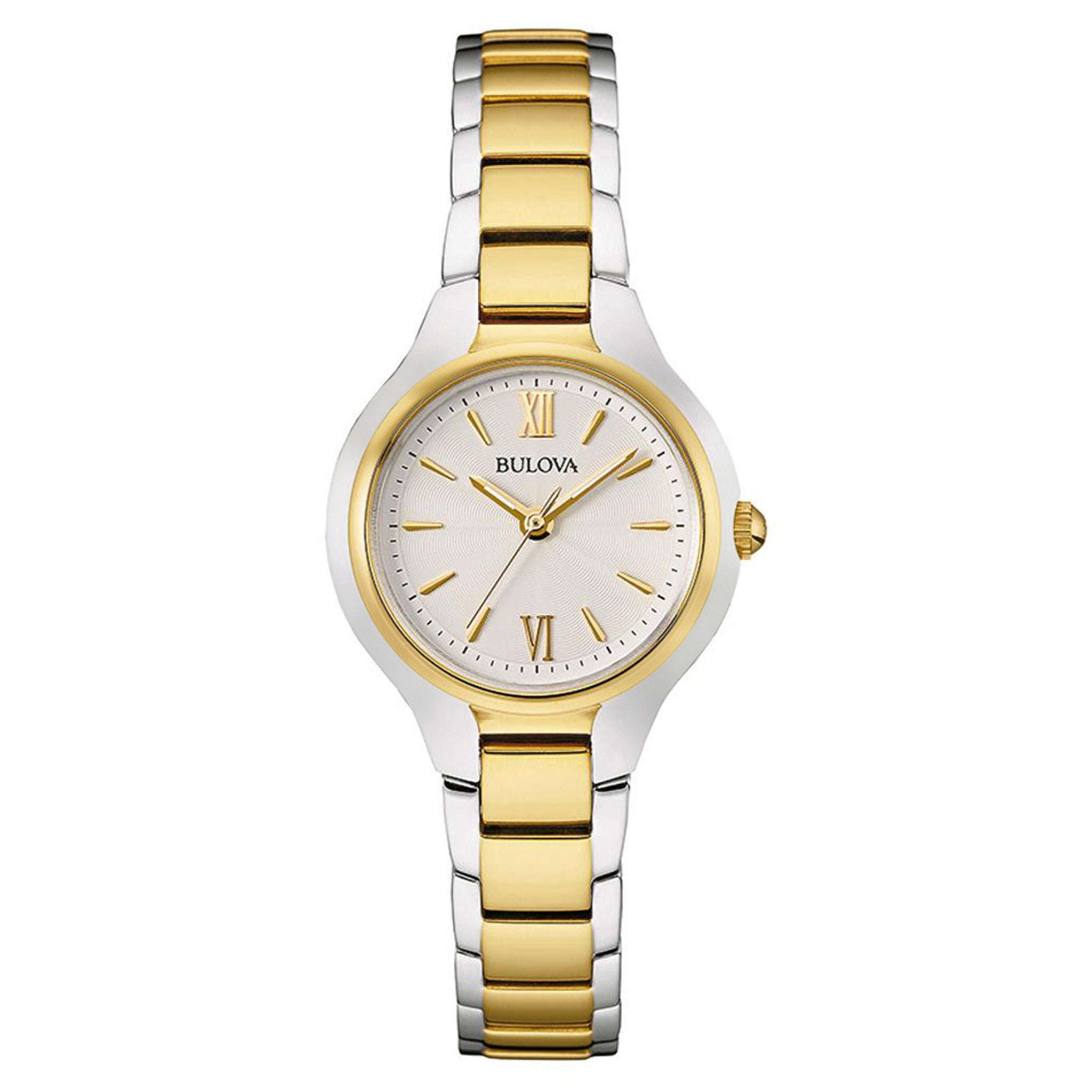 Bulova Ladies Sutton Slim Dual Tone Watch - 98L217