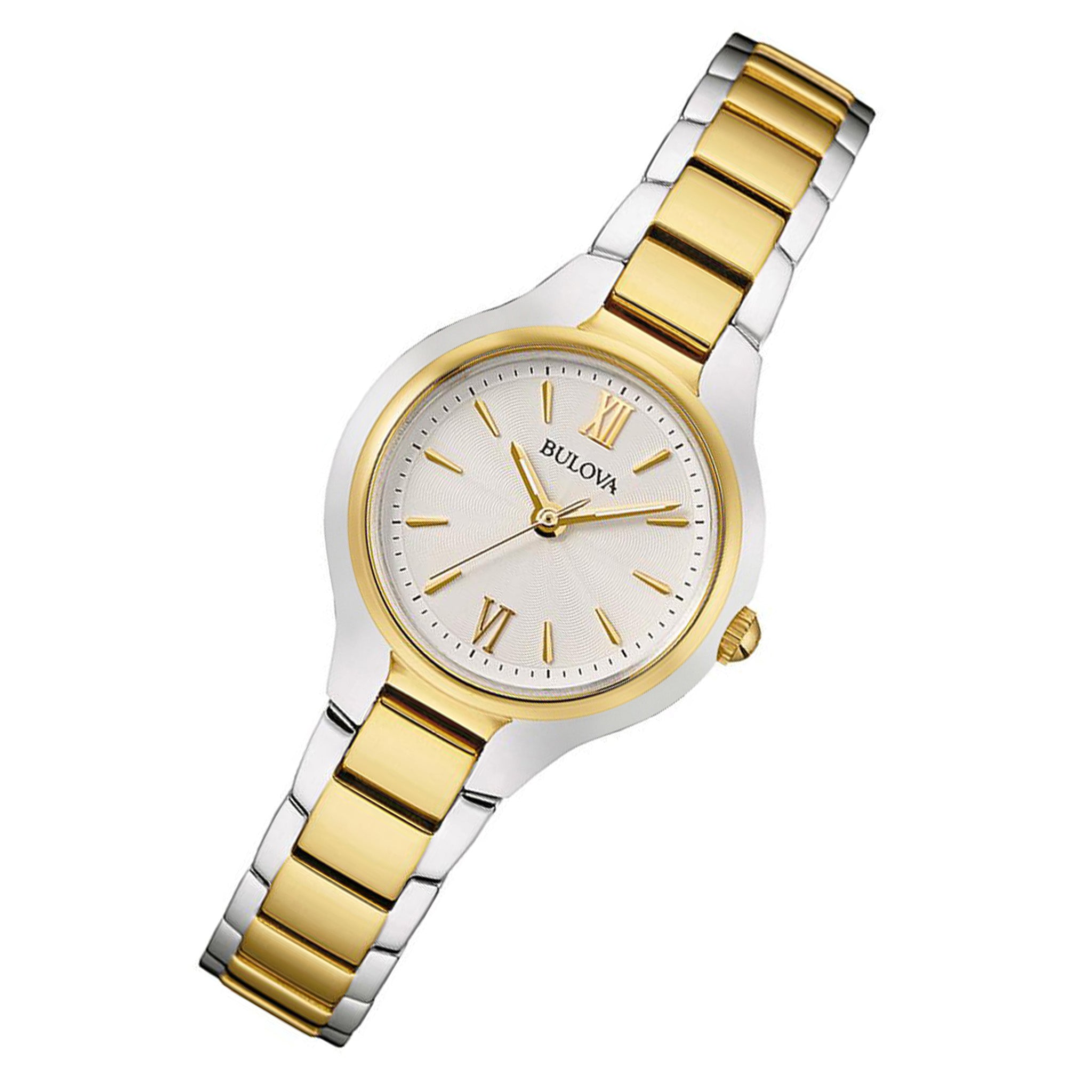 Bulova Ladies Sutton Slim Dual Tone Watch - 98L217
