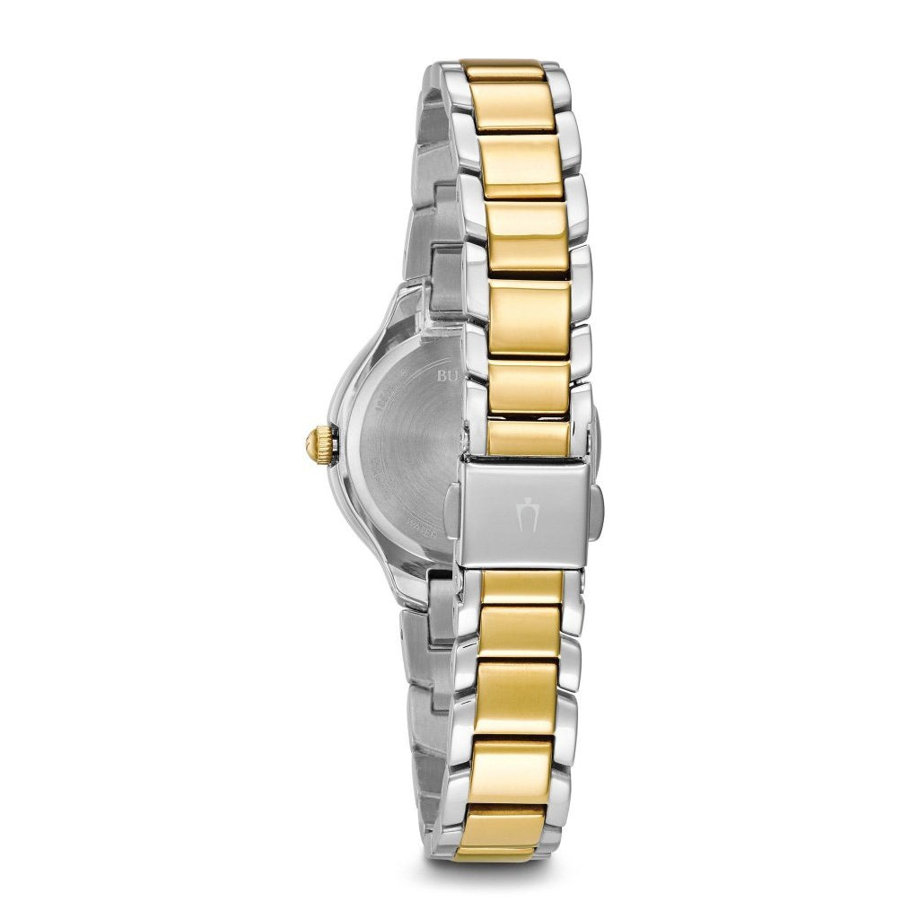 Bulova Ladies Sutton Slim Dual Tone Watch - 98L217