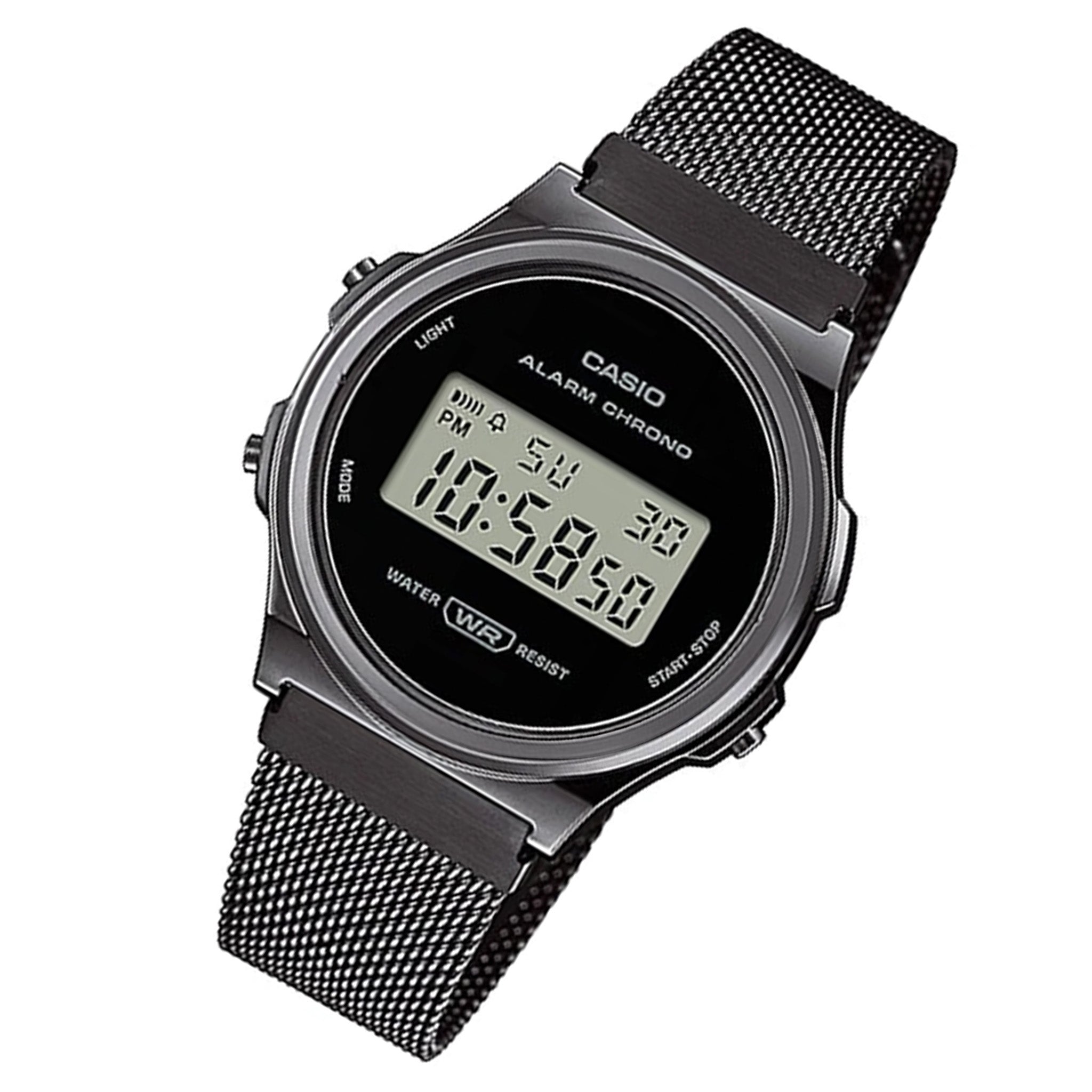 Casio Classic Black Mesh Digital Men's Watch - A171WEMB-1A – The