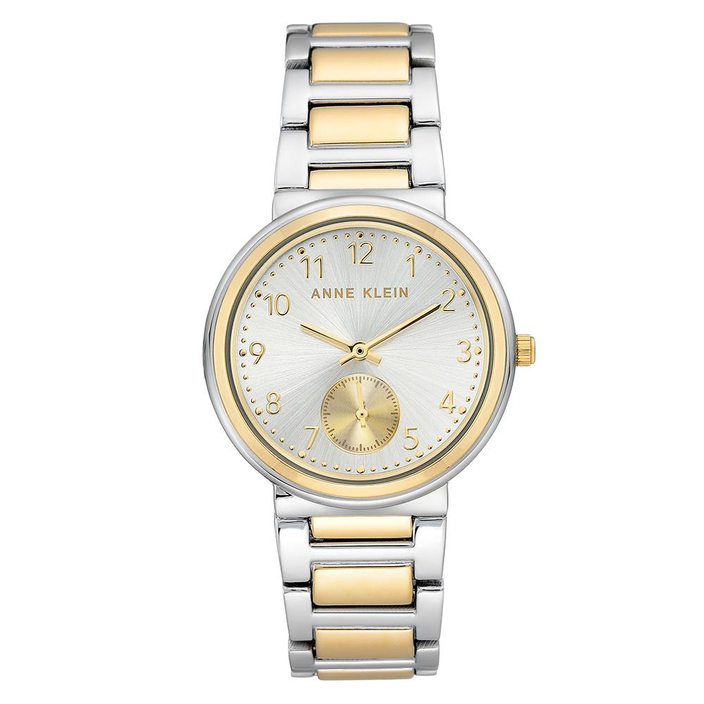 Anne Klein Two-tone Steel Ladies Watch - AK3407SVTT