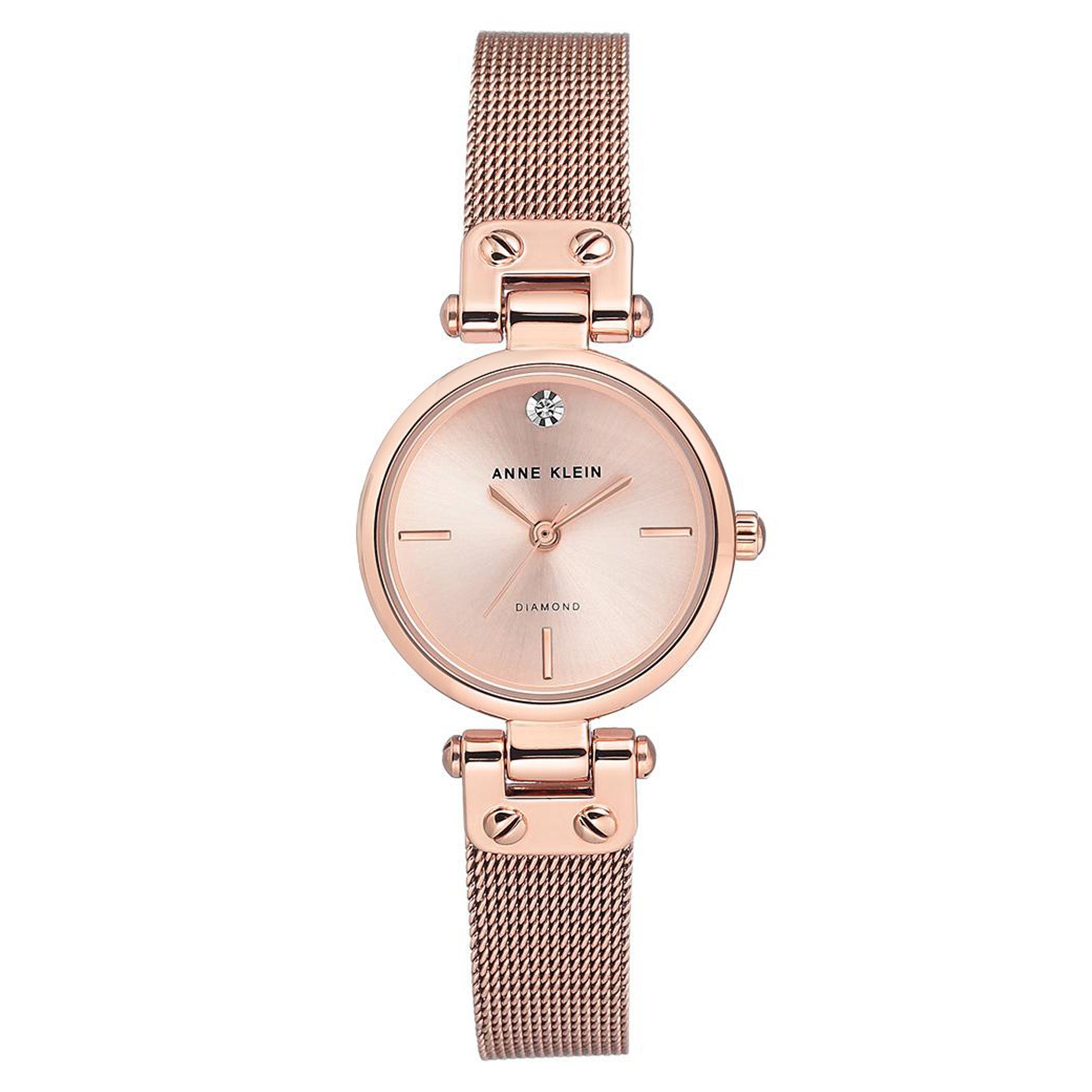 Anne klein mesh women's sale watch