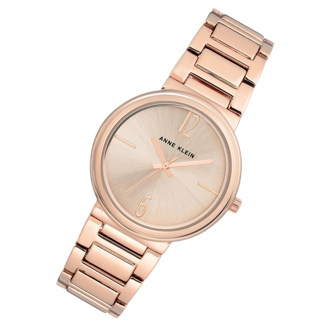 Anne Klein Rose Gold Band Women's Watch - AK3168RGRG