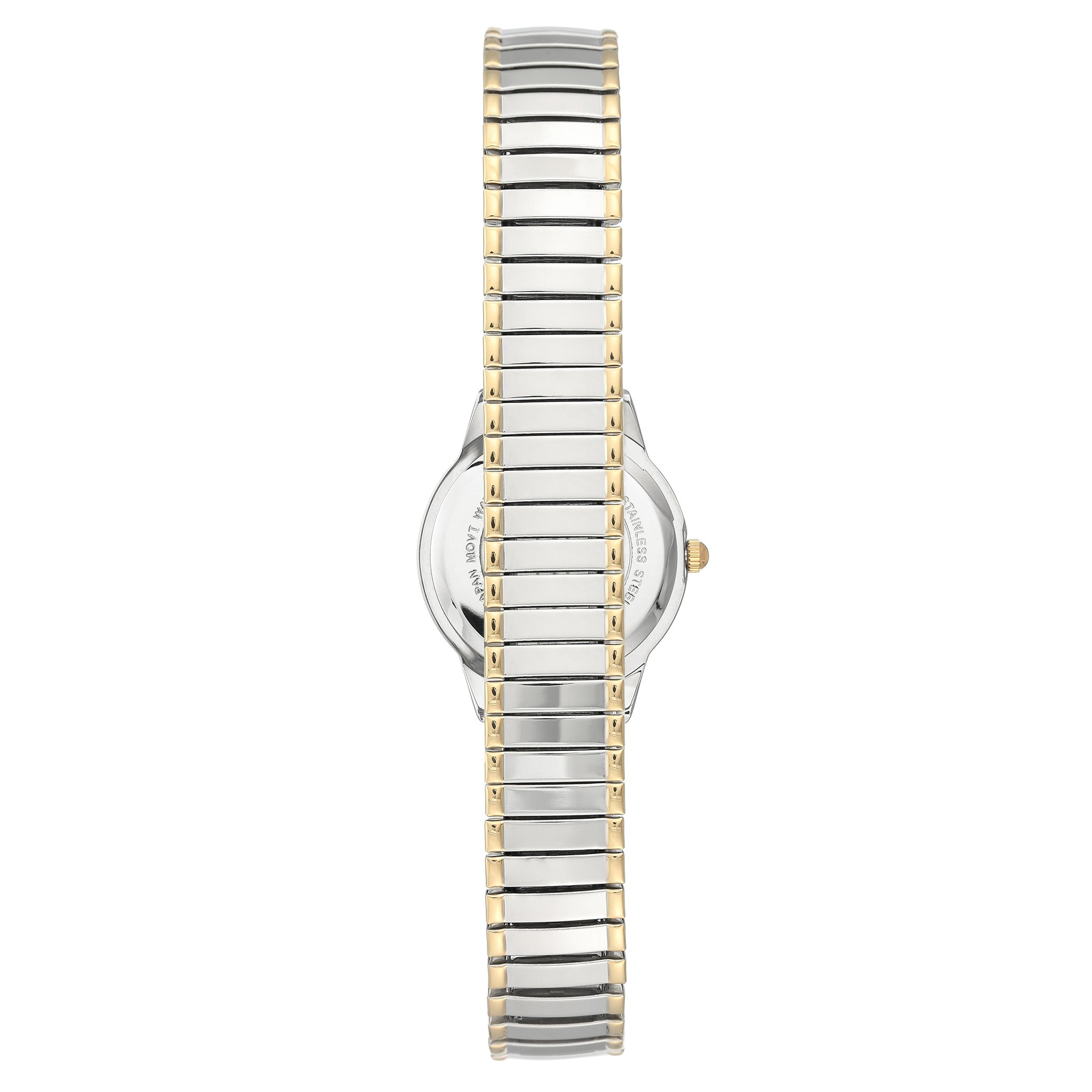 Anne Klein Two-Tone Steel White Dial Women's Watch - AK3801WTTT