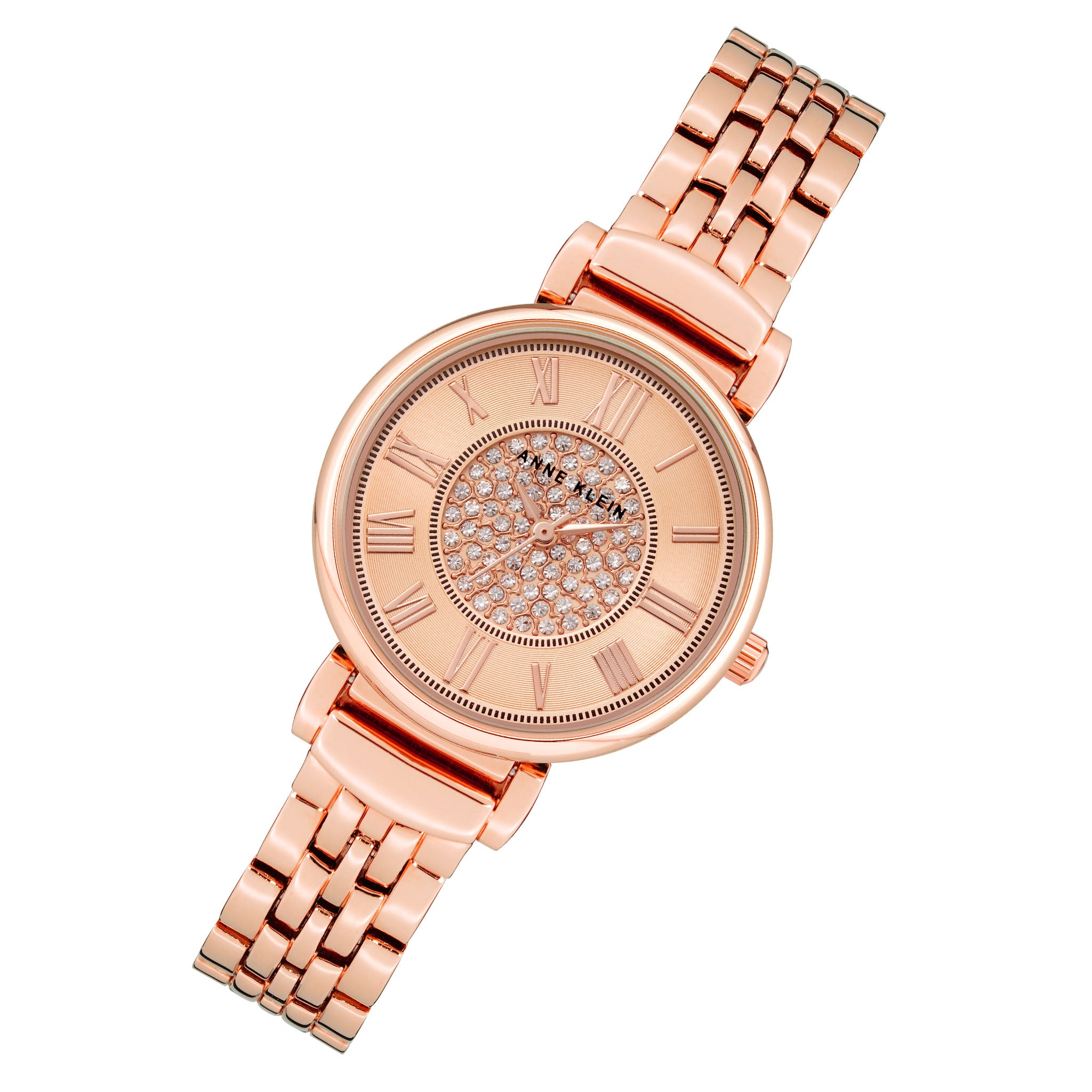 Anne Klein Rose Gold Band Women's Watch - AK3872RGRG