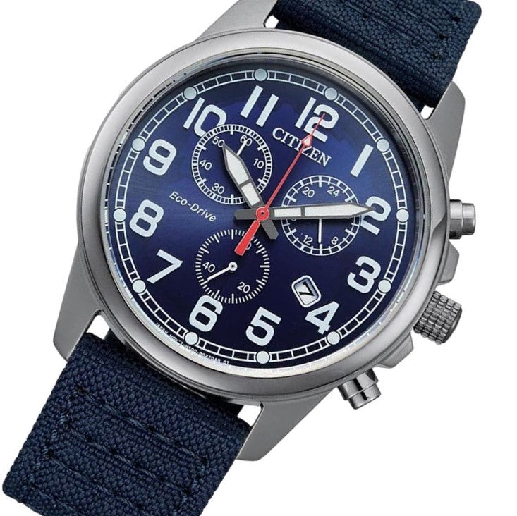 Citizen Nylon Eco-Drive Men's Watch - AT0200-21L